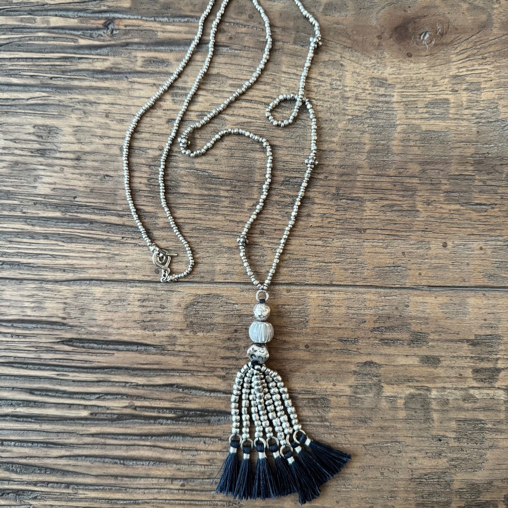 JJill Tassel Necklace